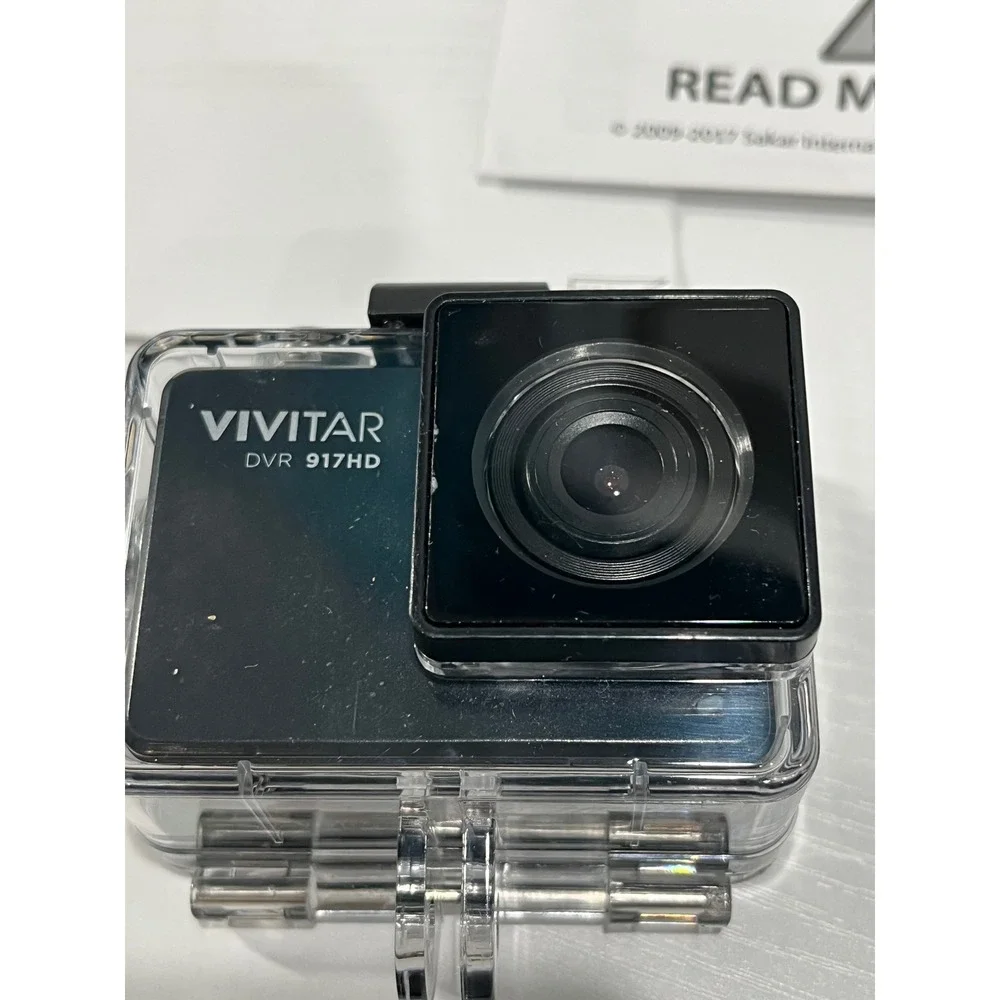Vivitar DVR 917HD Action Camera‎ Waterproof Case Remote Accessories Bundle